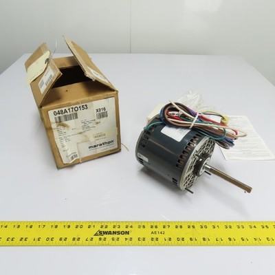 Marathon 48A17O153E 1/2HP Direct Drive Blower Electric Motor 115V 1625RPM