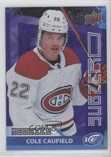 2021-22 Upper Deck Ice Sub Zero Rookie Variants Cole Caufield #V-59 RC