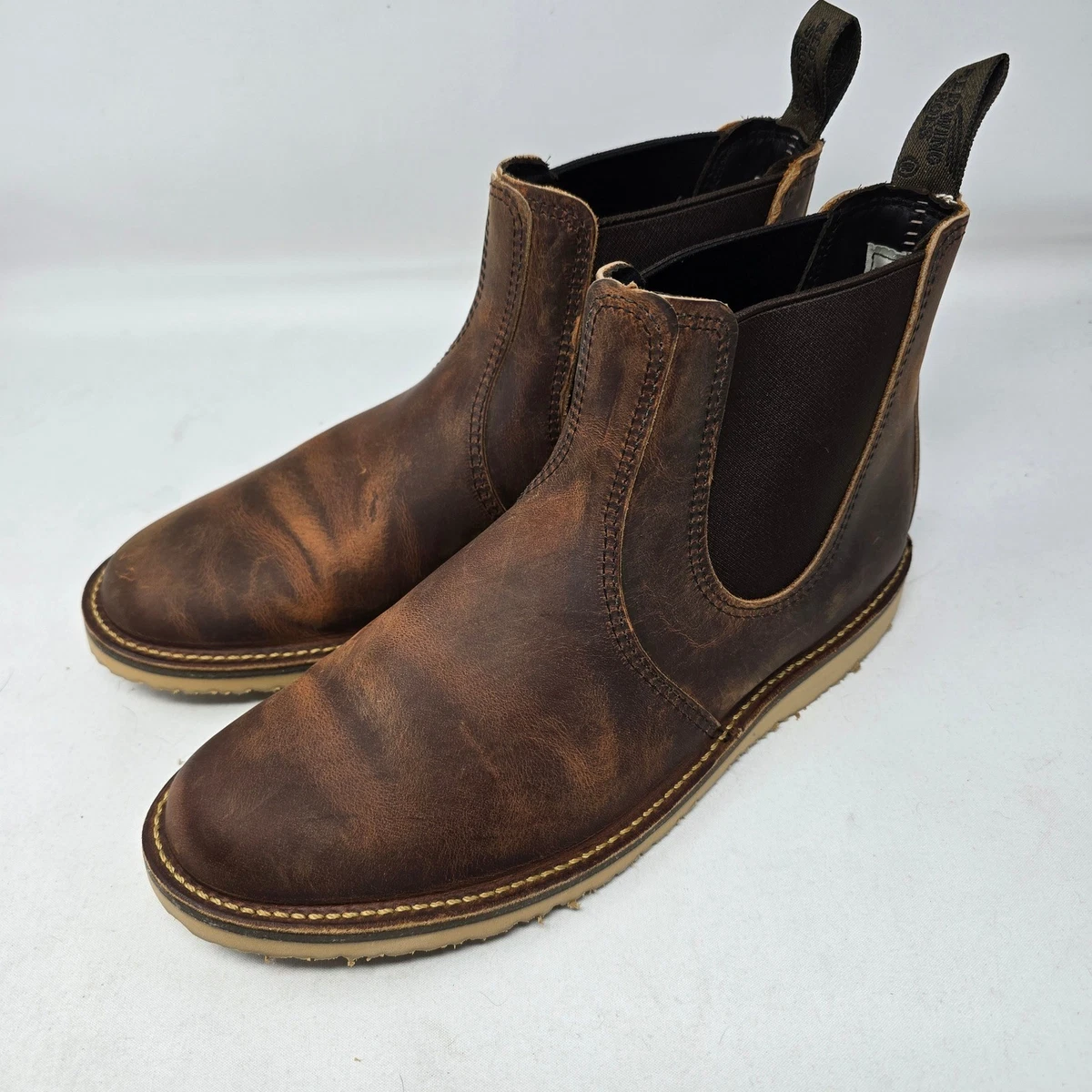 Blundstone 500 Chelsea boots Stout brown 9.5D NWT Blundstone Unisex 550 Rugged Lux Boots - | Mercari main image 4