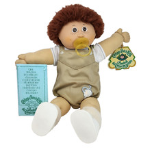 VINTAGE CABBAGE PATCH KIDS JESMAR SPAIN DOLL BOY BROWN EYES ITALIAN FRECKLES