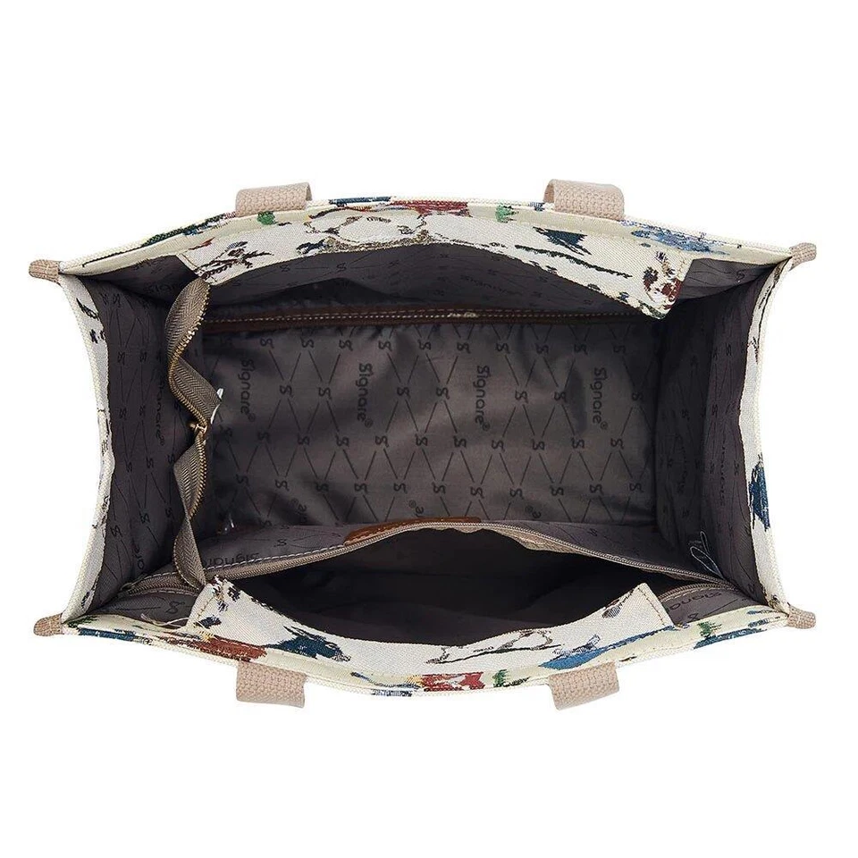 Donkey Canvas Shopping Bag Reuseable Tote Travel Shoulder Animal Handbag Womens - Image 3 of 3