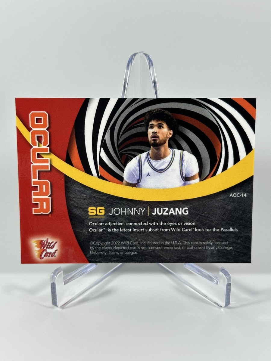 2022 Wild Card Alumination Johnny Juzang Ocular #AOC-14 2022 Wild Card Alumination Johnny Juzang Ocular #AOC-14
