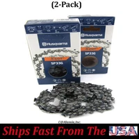 (2-Pack) X-CUT Husqvarna Saw Chain 0.325, 0.050", 72DL 18in Fits 340,345,350,440