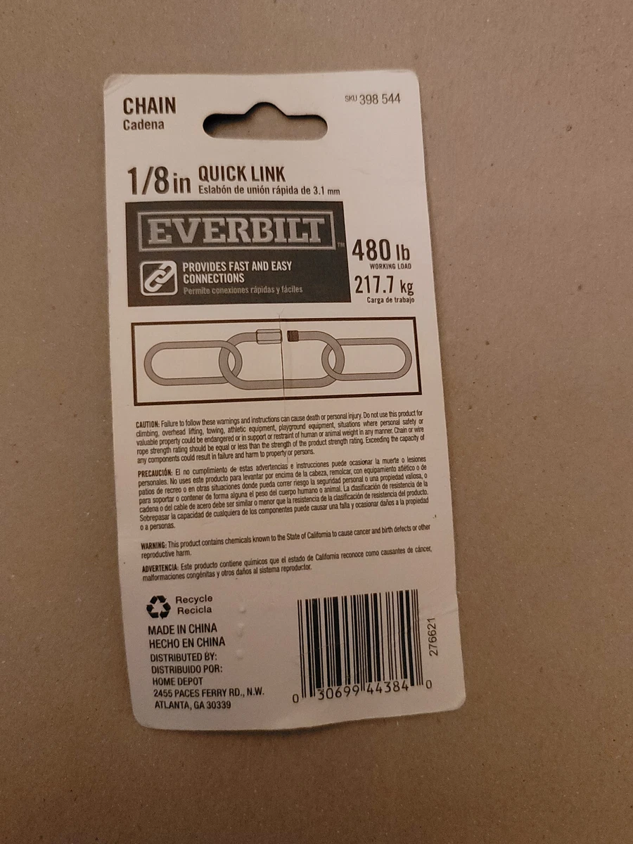 EVERBILT 1/8
