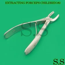 TOOTH EXTRACTING FORCEPS CHILDREN, UPPER PRE MOLORS DENTAL INSTRUMENT *FIG 2*