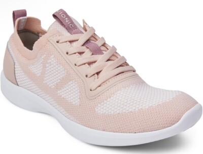 Vionic Lenora Sneaker Womens 7 Med Blush Sky Lenora Lightweight Arch Support New