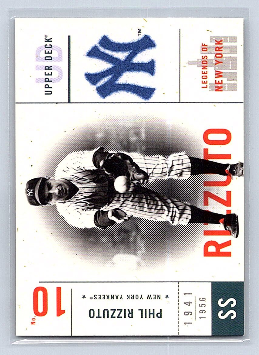 2001 Upper Deck Legends of New York #110 Phil Rizzuto