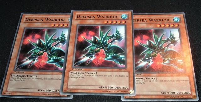 Yugioh Deepsea Warrior PSV-079 NM/MINT 3X Common 1st Edition | eBay
