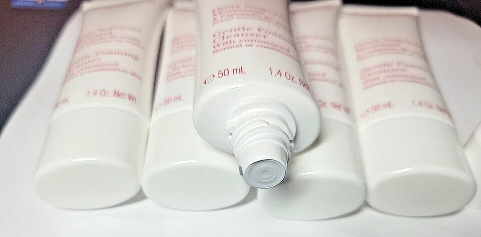 5-PACK Clarins Gentle Foaming Cleanser with Cottonseed, 1.4 oz each -  SEALED - Image 4 of 4