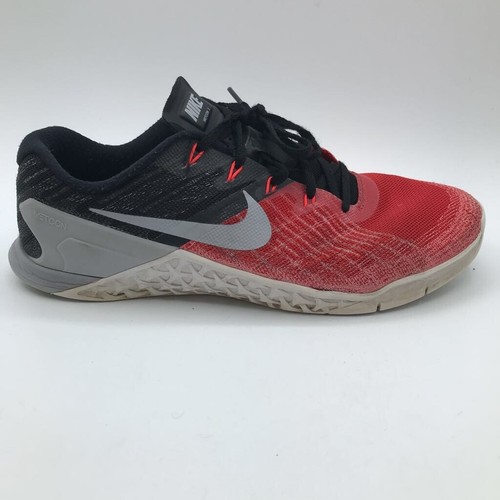 Nike Mens Metcon 3 Running Shoes Red 