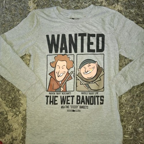 Carters Boys Home Alone Holiday Long Sleeve Tee Size 14 Never Worn