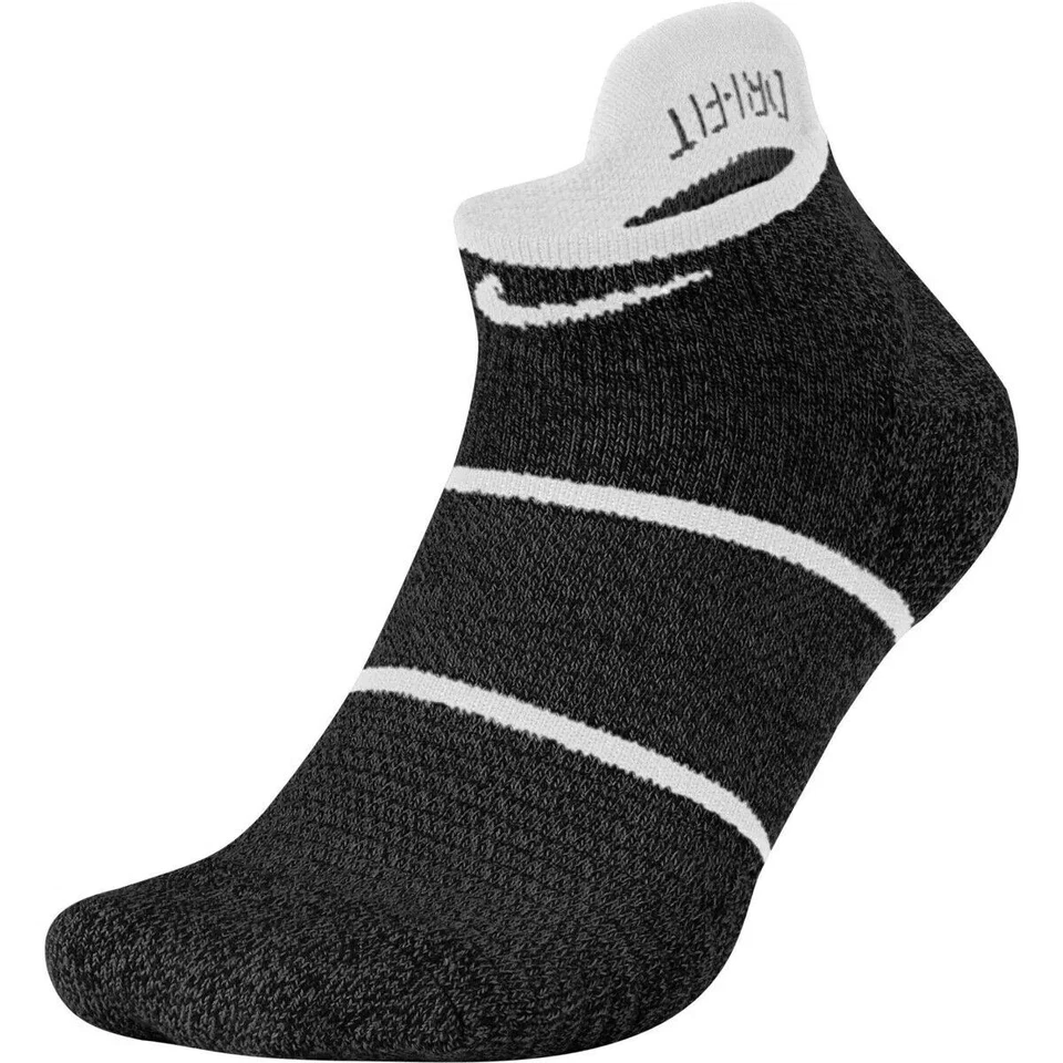 Calcetines al tobillo Nike Tennis Essential No Show DRI-FIT para mujer 4-6 jóvenes 3 años-5 años negros Foto 3 de 3