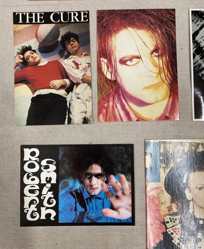 Vintage 1980’s The Cure Robert Smith Postcard photo Depeche Mode Eurythmics Lot - Picture 3 of 6