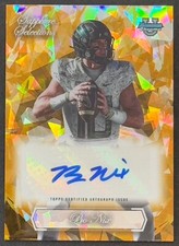 BO NIX 2023 Bowman Chrome University Sapphire Selections Gold Auto 44/50 BRONCOS