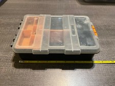 Two layer Plastic Heavy duty Components Storage Box Case Organizer Small Parts