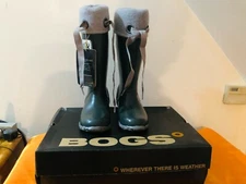 Bogs Women's Alex Boot, Rain, Grey, 6 M US, 37 M EUR