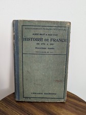 Histoire de France de 1774 à 1851, A Malet et J. Isaac, 14eme édi 1937, Hachette