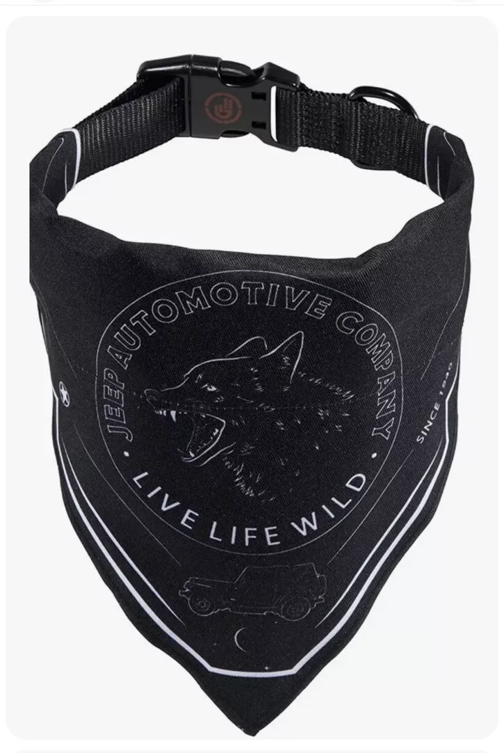 Jeep dog bandana top