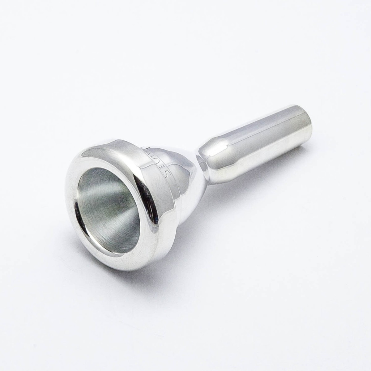 Stork Silver Large Shank Trombone Mouthpiece, T2S Light Weight