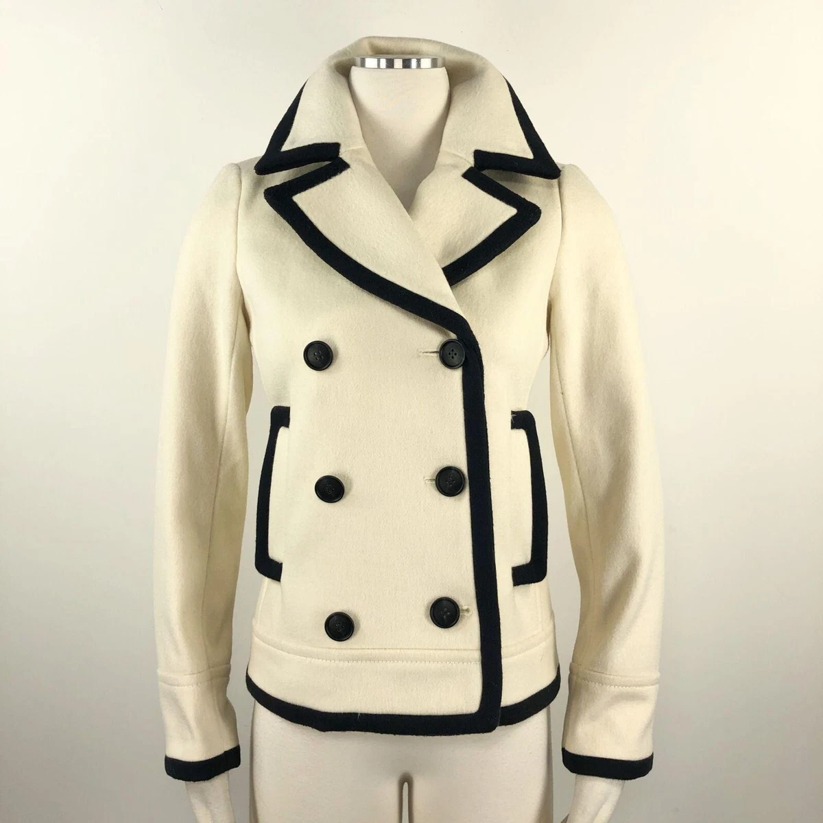 J crew peacoat wool nello cheap gori
