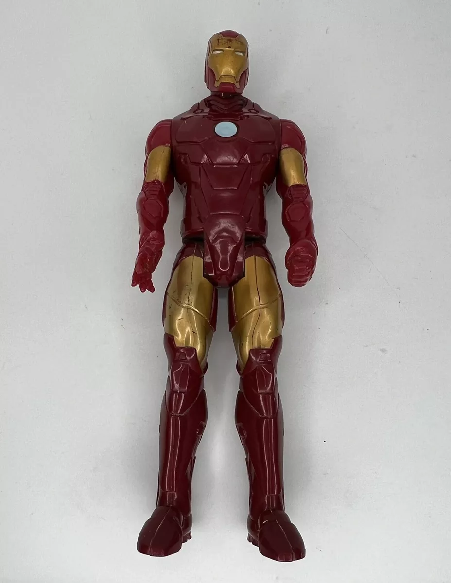 3 Marvel Iron Man Captain America Action Figures 12