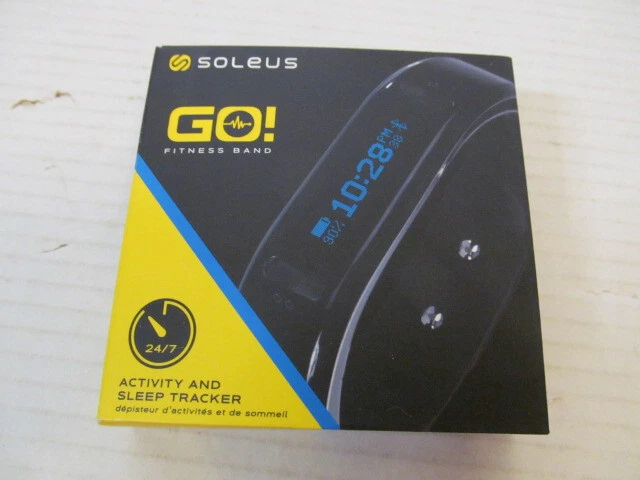 Soleus Go! Banda de fitness rastreador de actividad y sueño, negro Foto 2 de 4