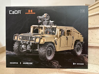CADA C61036W | HUMVEE 1:8 Static Version Klemmbausteine Bauset NEU & OVP