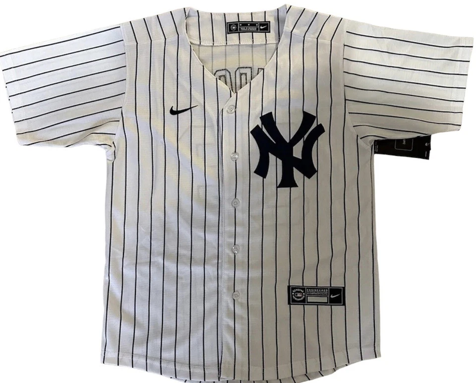 Camiseta deportiva juvenil Aaron Judge Nike - New York Yankees MLB blanca en casa - totalmente cosida Foto 2 de 4