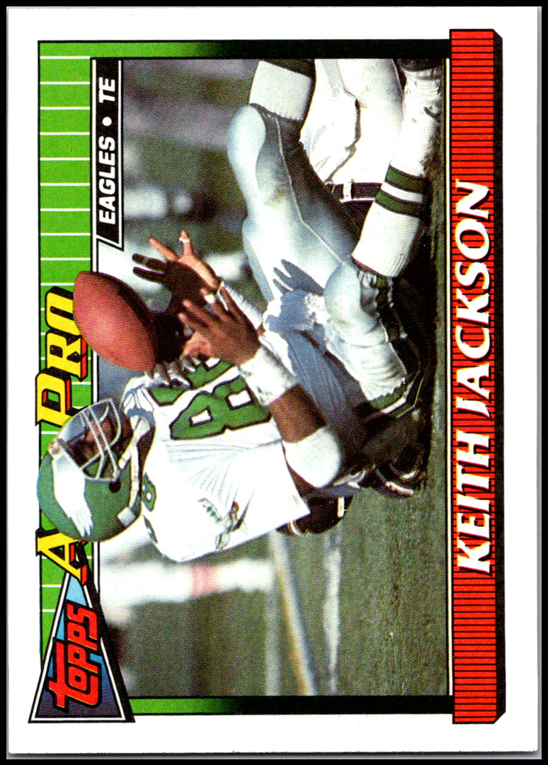 1991 Topps #220 Keith Jackson - All-Pro  FREE SHIPPING!