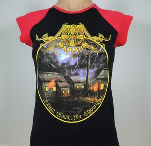 STONE-MAGNUM-From-GIRLIE-Official-Shirt-Red-Cap-Sleeves-S-R-I-P-Records-NEW