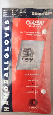 Owen Handball Gloves Size Large