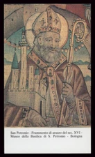 santino-holy card"S.PETRONIO DI BOLOGNA