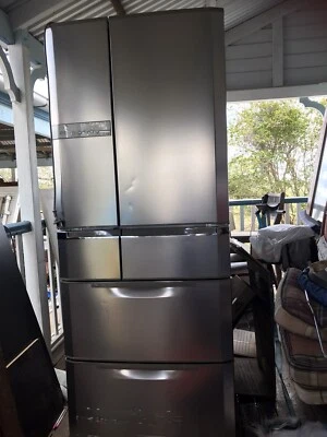 Mitsubishi Stainless Steel 6 Door Drawer Fridge With