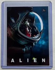 Alien Limited Edition Artist Signed "Horror Classic" Trading Card 7/10