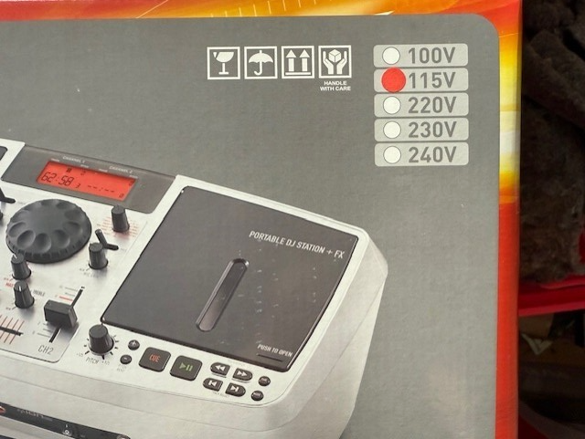 ion ポータブルDJステーション＋FX ICD04 FX Ion iCD04FX Personal Audio Portable DJ Station New Sealed