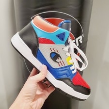 Champion 3 on 3 High Top Sneakers Red Blue Multicolor  display picture 2