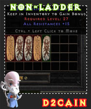 Diablo 2R SC⭐️SIN ESCALERA⭐️15 All Res, + FHR/FRW/Life GC Grand Charm⭐️PC/SW/PS