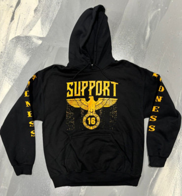 SUPPORT 16 PAGAN'S MC MOTORCYCLE CLUB  EAGLE ARGO/NUNYA 16  HOODY LARGE