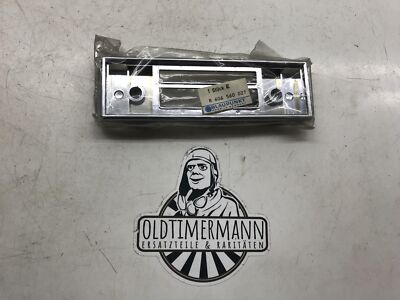 Radioblende Blende Oldtimer Radio Chrom Kunststoff Blaupunkt 8606560027 NOS NEU