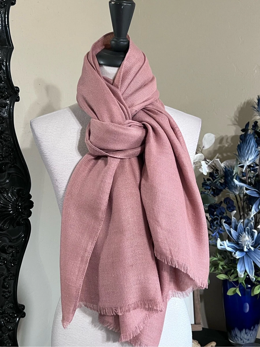 Pink scarf deals online