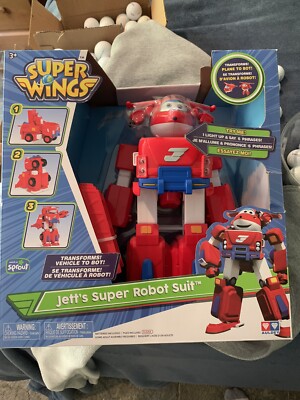 Transformer Robot Super Wings Jett Robot Suit Super Wings