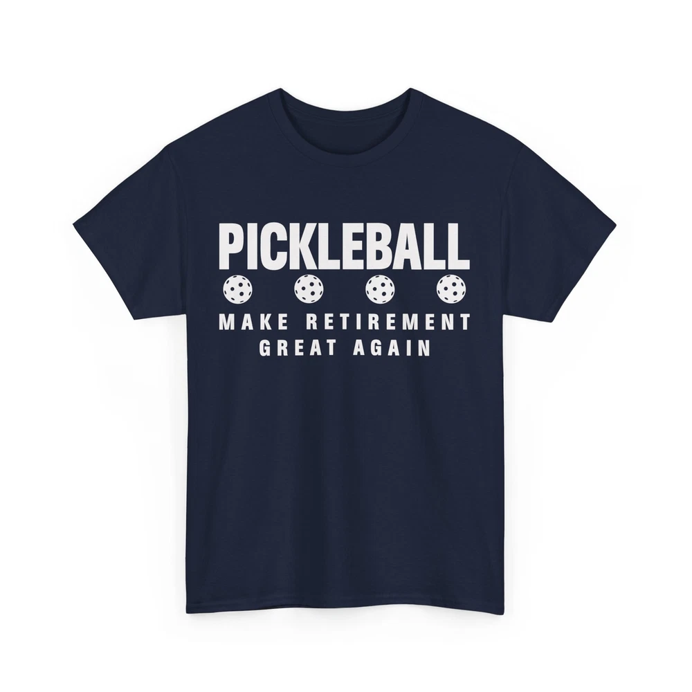 Pickleball Make Retirement Great Again Pickleball Gift Unisex Cotton T-Shirt