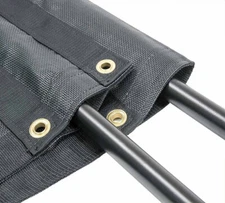 7' x 20' Dump Truck Vinyl Coated Mesh Tarps Cover with 5 Inch 18oz Double Pocket