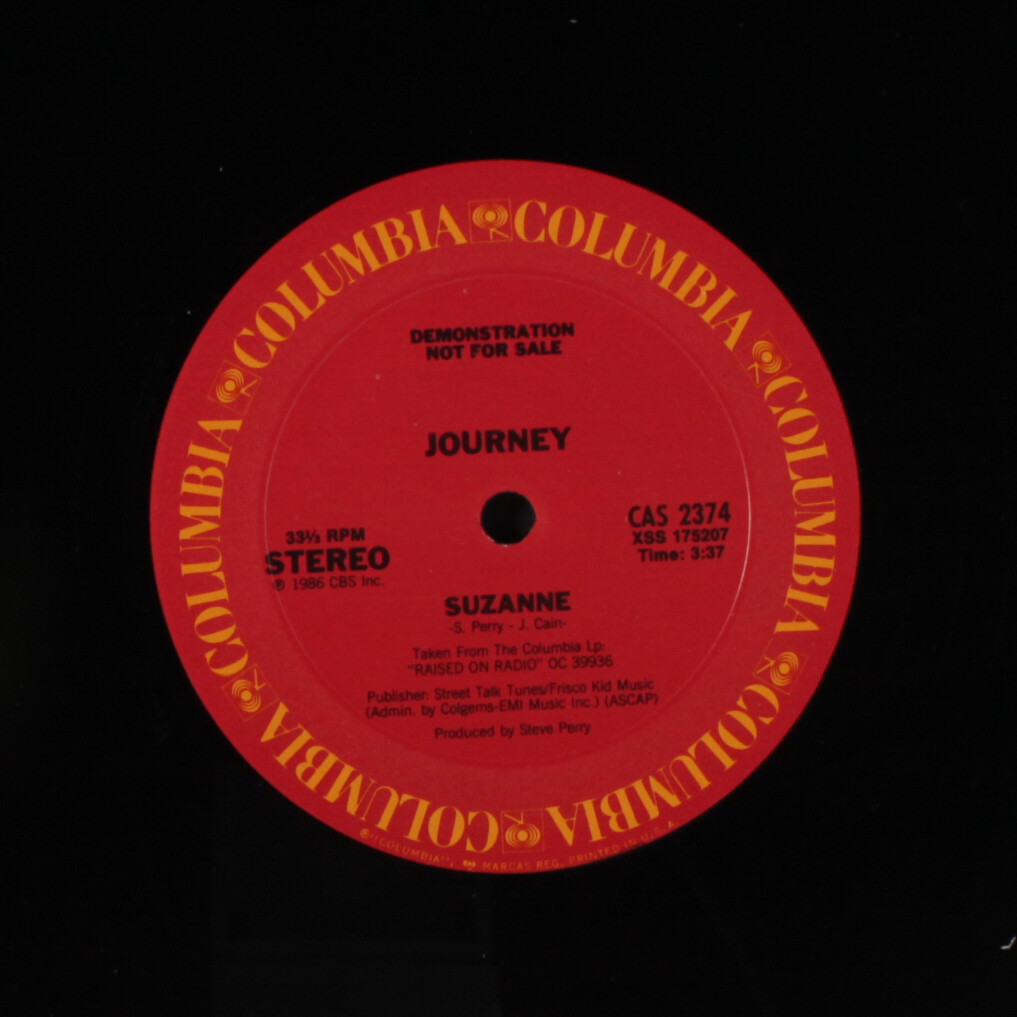 12” Journey Suzanne Re-mixes XDAP93149 CBS/SONY /00250 12