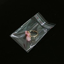 100 Plastic Seal Bag Self Adhesive Clear Candy Gift Jewelry Packing Bags 1.6 Mil