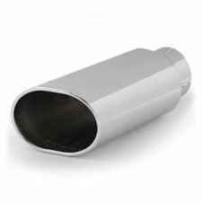 Banks Power Tailpipe Tip Kit Obround Slash Cut Chrome 4inch Tube 5 X6 X14 52926