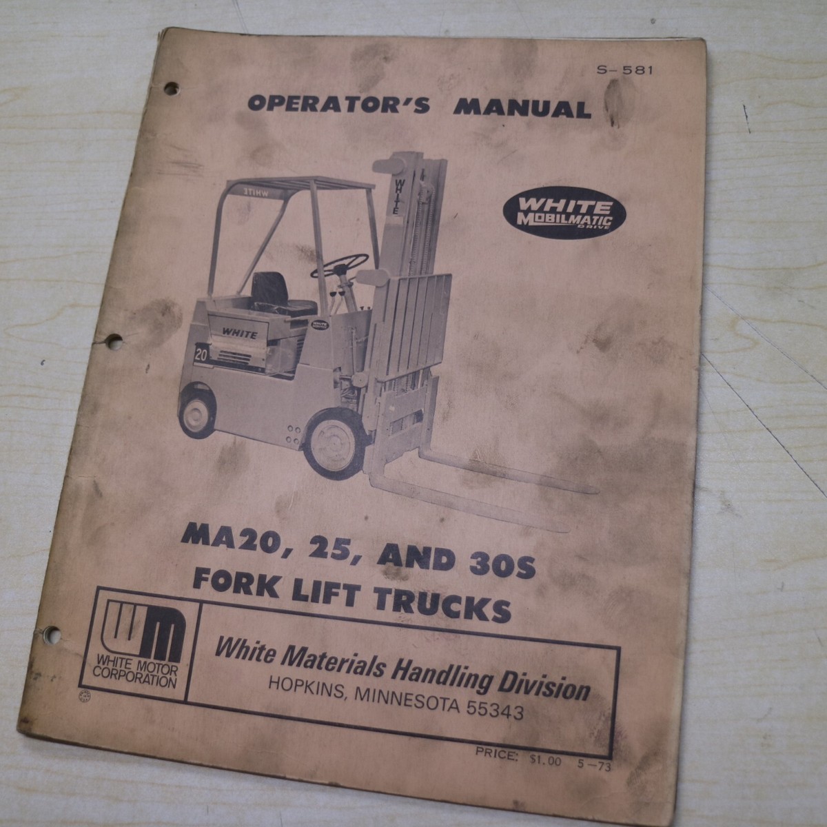 ビジネス・経済 R225 TRADE MANUAL WHITE MY20 MY25 MY30S Forklift