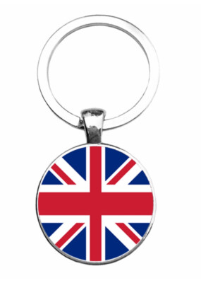 Schlüsselanhänger Großbritannien Flagge für Taschen und Schlüssel