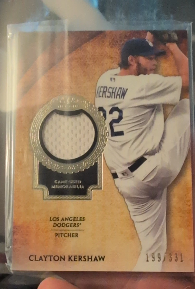 Clayton Kershaw Serial Numbered Baseball Sports Trading Cards for