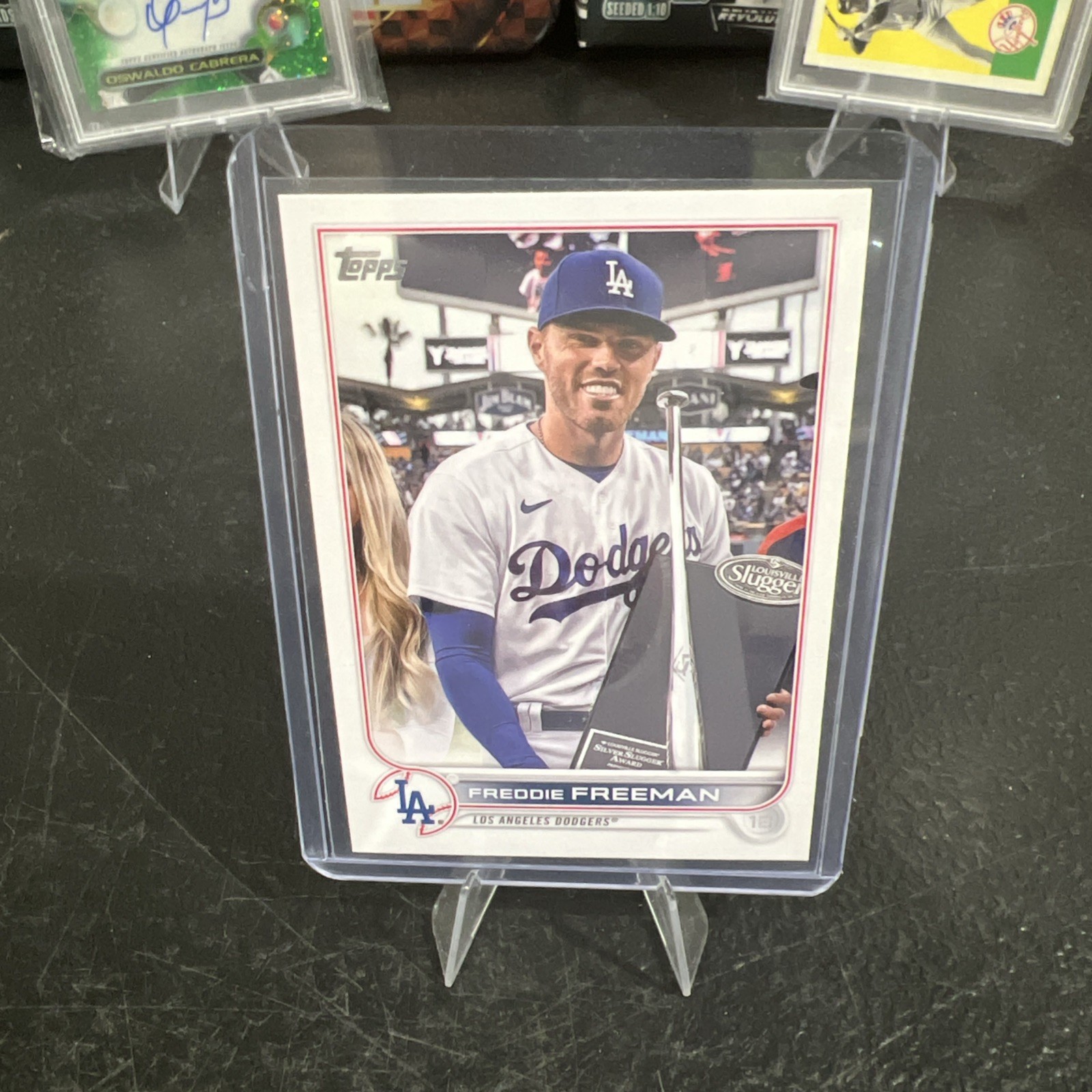 2022 Topps Update #US330 Freddie Freeman Image Variation SP LA Dodgers MVP